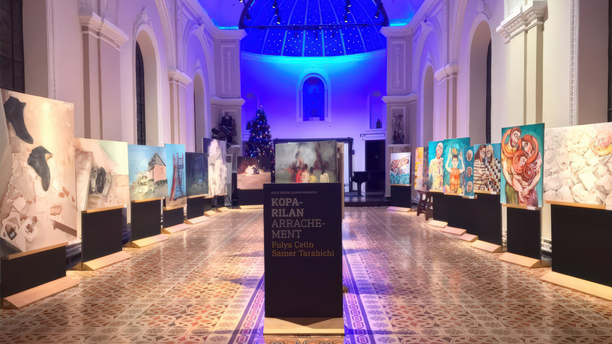 Samer Tarabichi - Exposition « arrachement » - Istanbul 7-21 décembre 2017 Samer Tarabichi - Exposition « arrachement » - Istanbul 7-21 décembre 2017