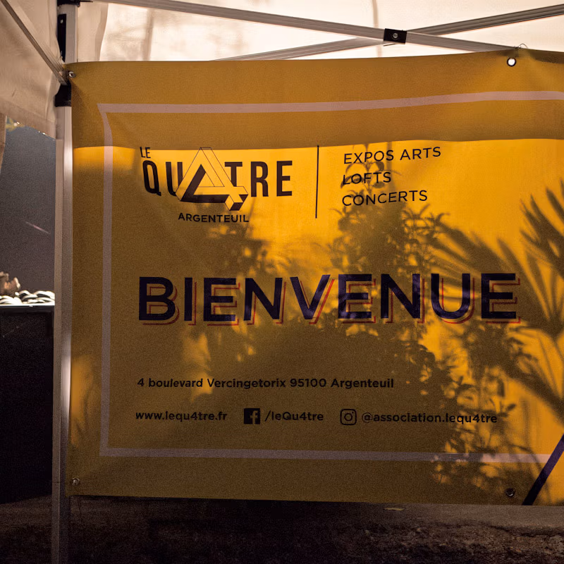 Le Qu4tre, Mai des Artistes 2026 - Adresse Le Qu4tre, Mai des Artistes 2026 - Adresse